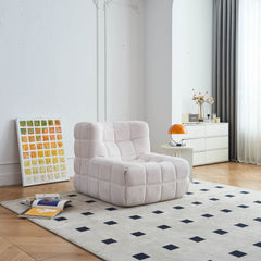 Floor Lazy Sofa Bean Bag Chair – Beige