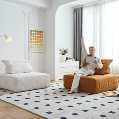 Single Armless Sofa Chair