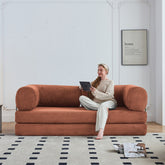 Teddy Sofa Bed - Orange