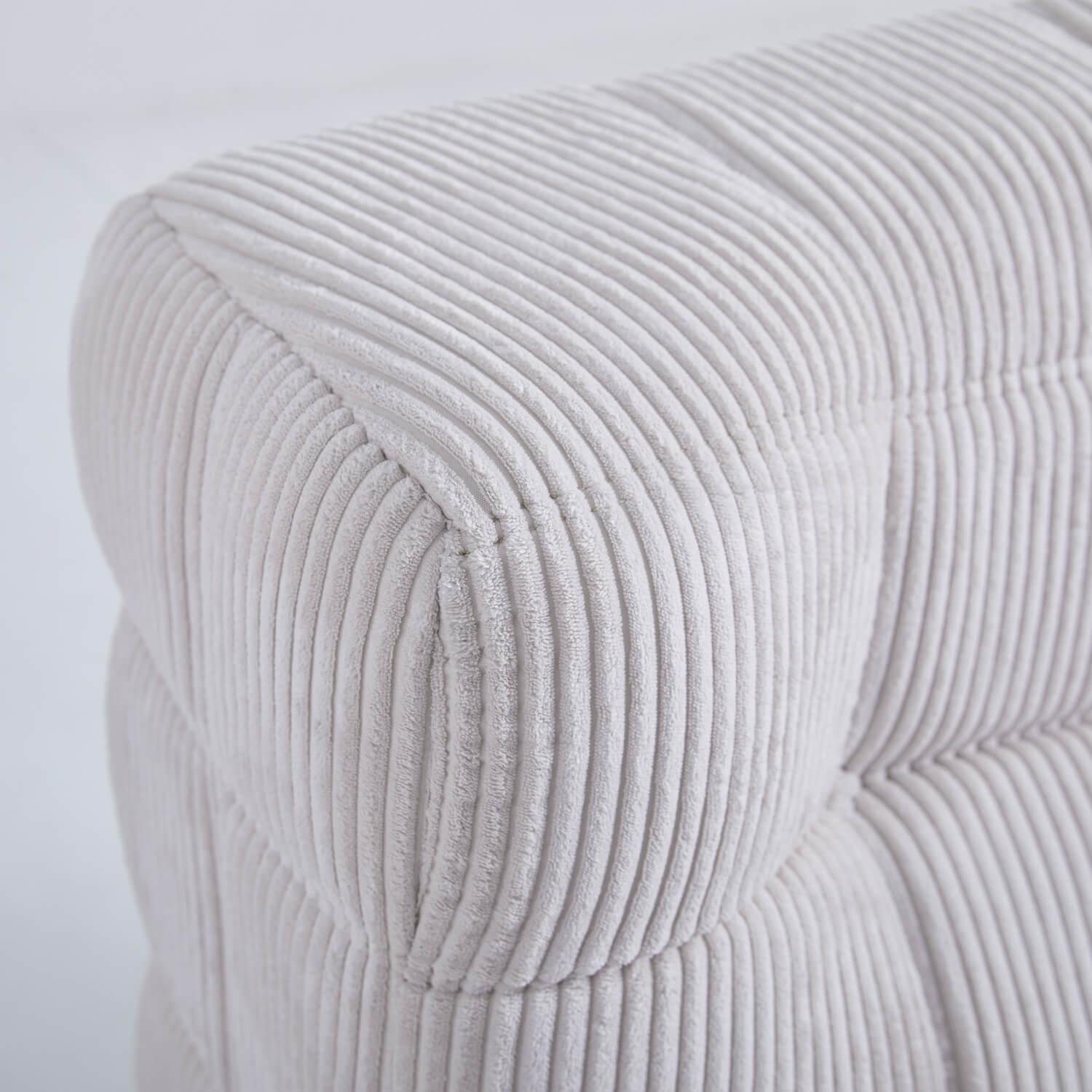 Floor Lazy Sofa Bean Bag Chair – Beige