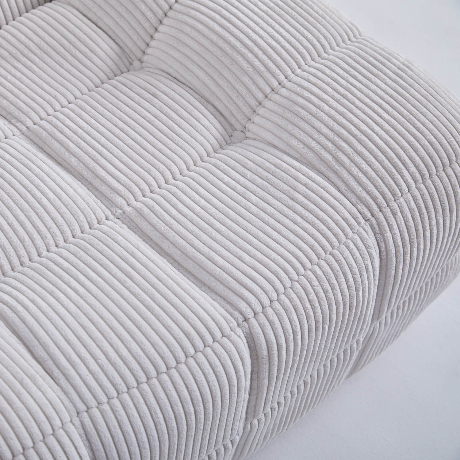 Floor Lazy Sofa Bean Bag Chair – Beige