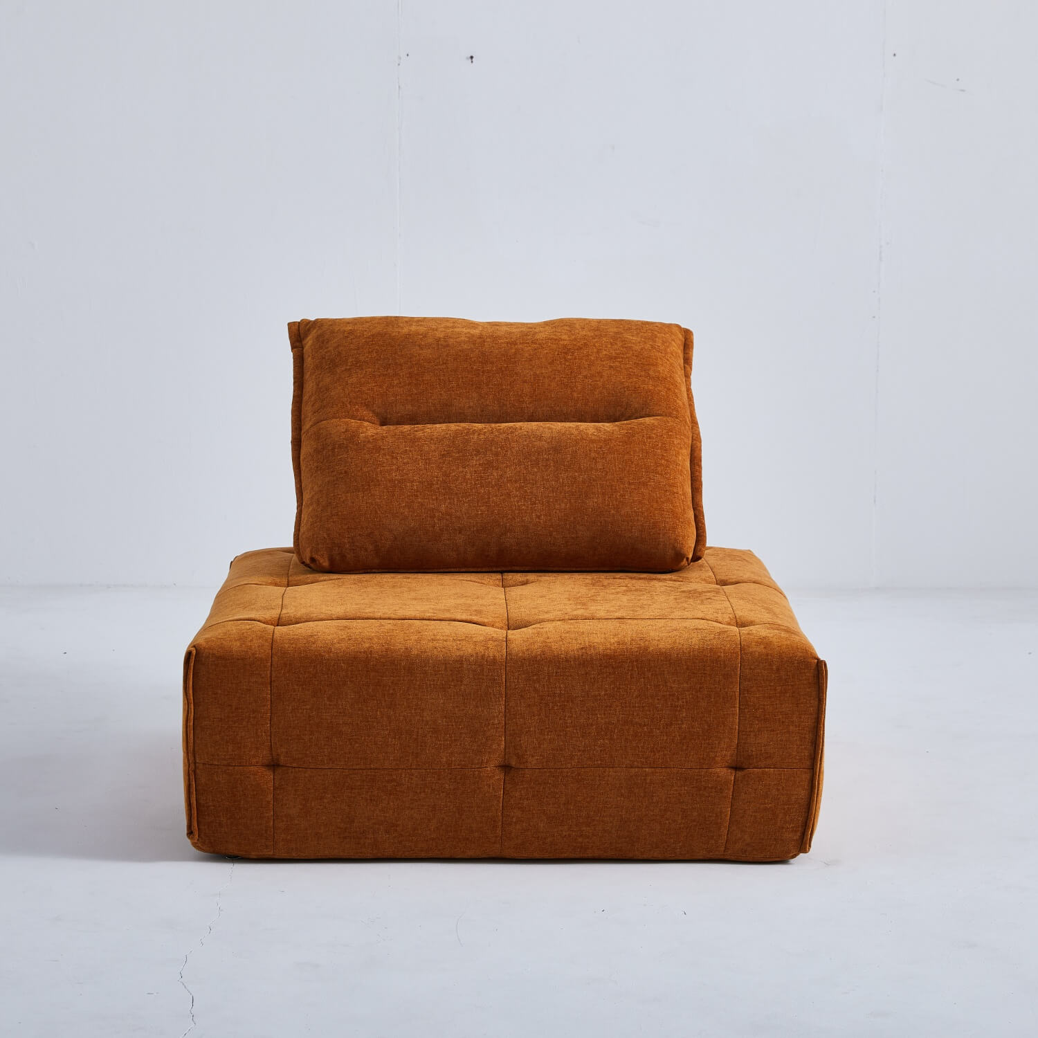 Single Armless Sofa Chair