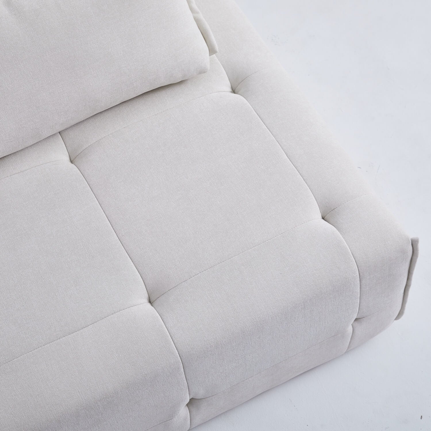 Single Armless Sofa Chair