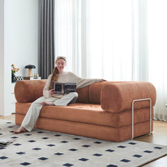 Teddy Sofa Bed - Orange
