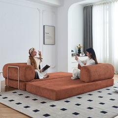 Teddy Sofa Bed - Orange