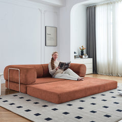 Teddy Sofa Bed - Orange